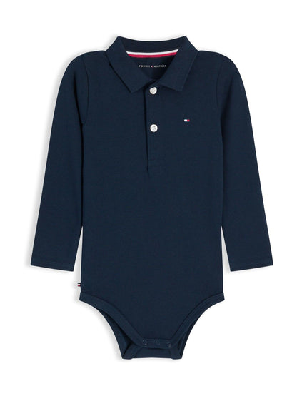 Tommy Hilfiger White Essential Polo Bodysuit Gift Set image 1