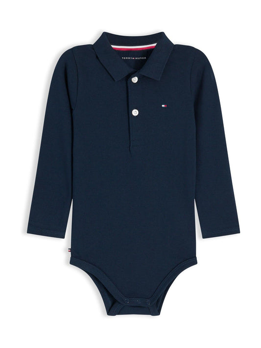 Tommy Hilfiger White Essential Polo Bodysuit Gift Set image 1