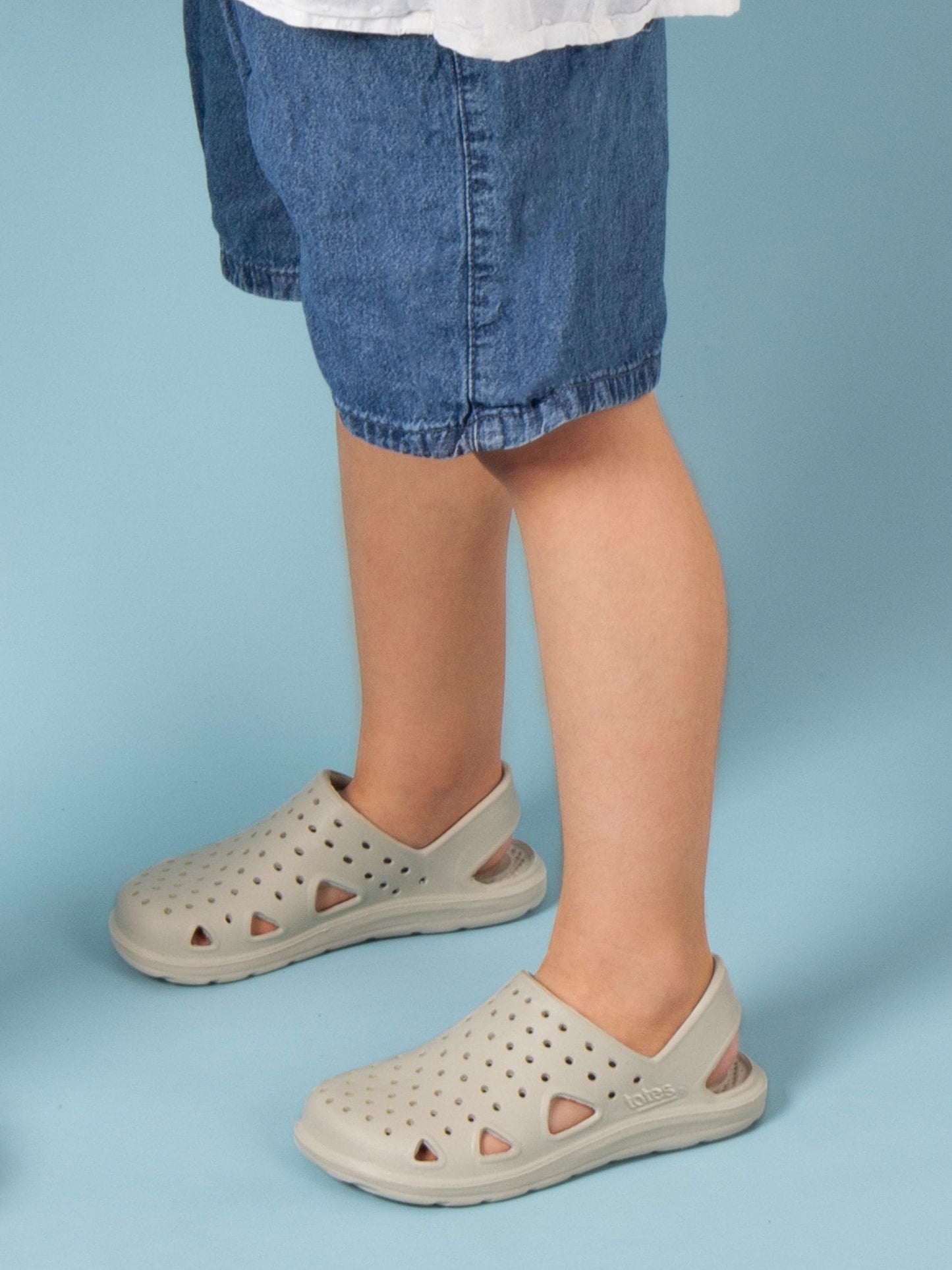 Totes Grey SolBounce Toddler Clogs image 1
