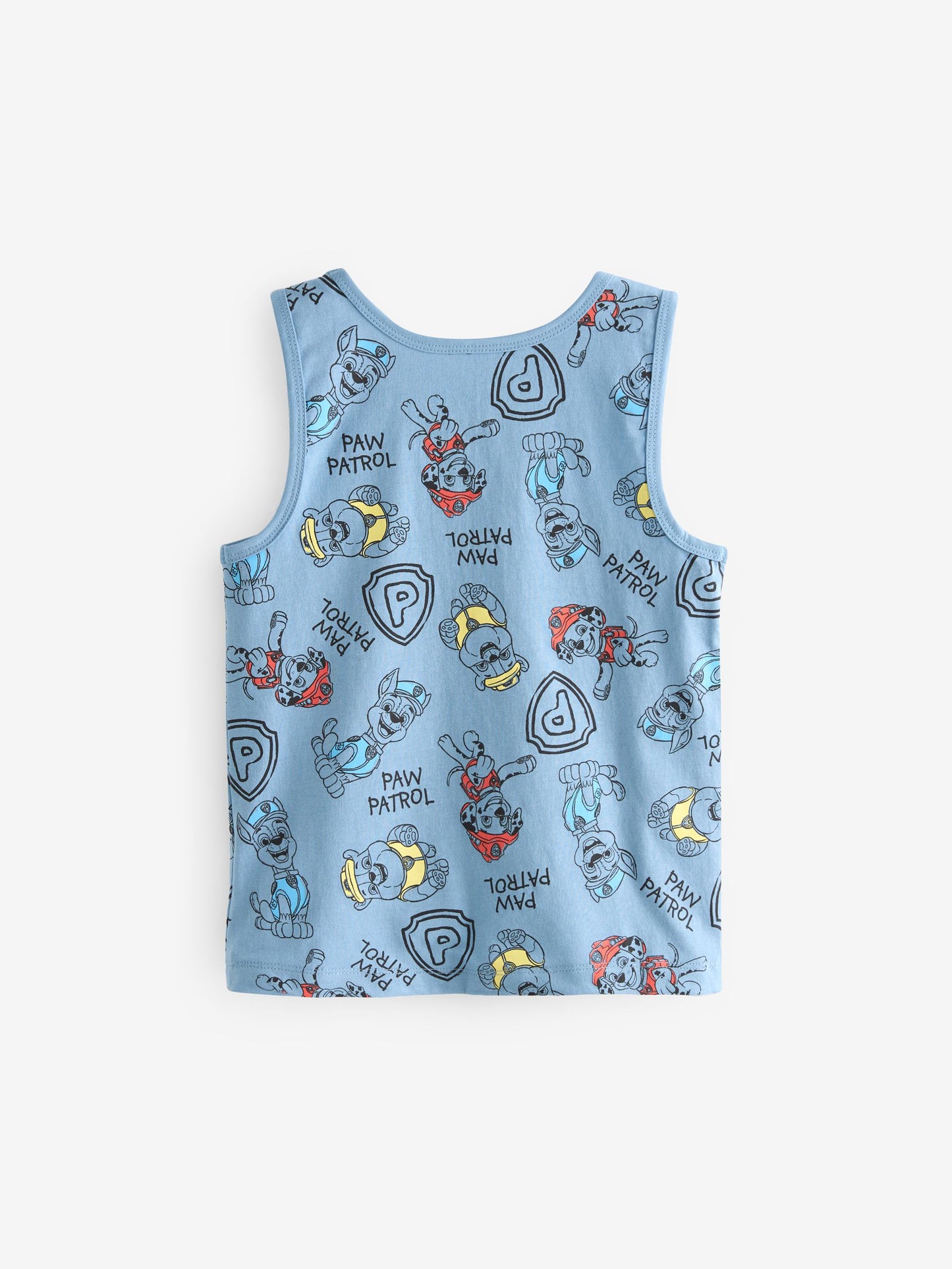 Dsiney Kidz - Paw Patrol 100% Cotton Vests 3 Pack (1.5-8yrs) image 3