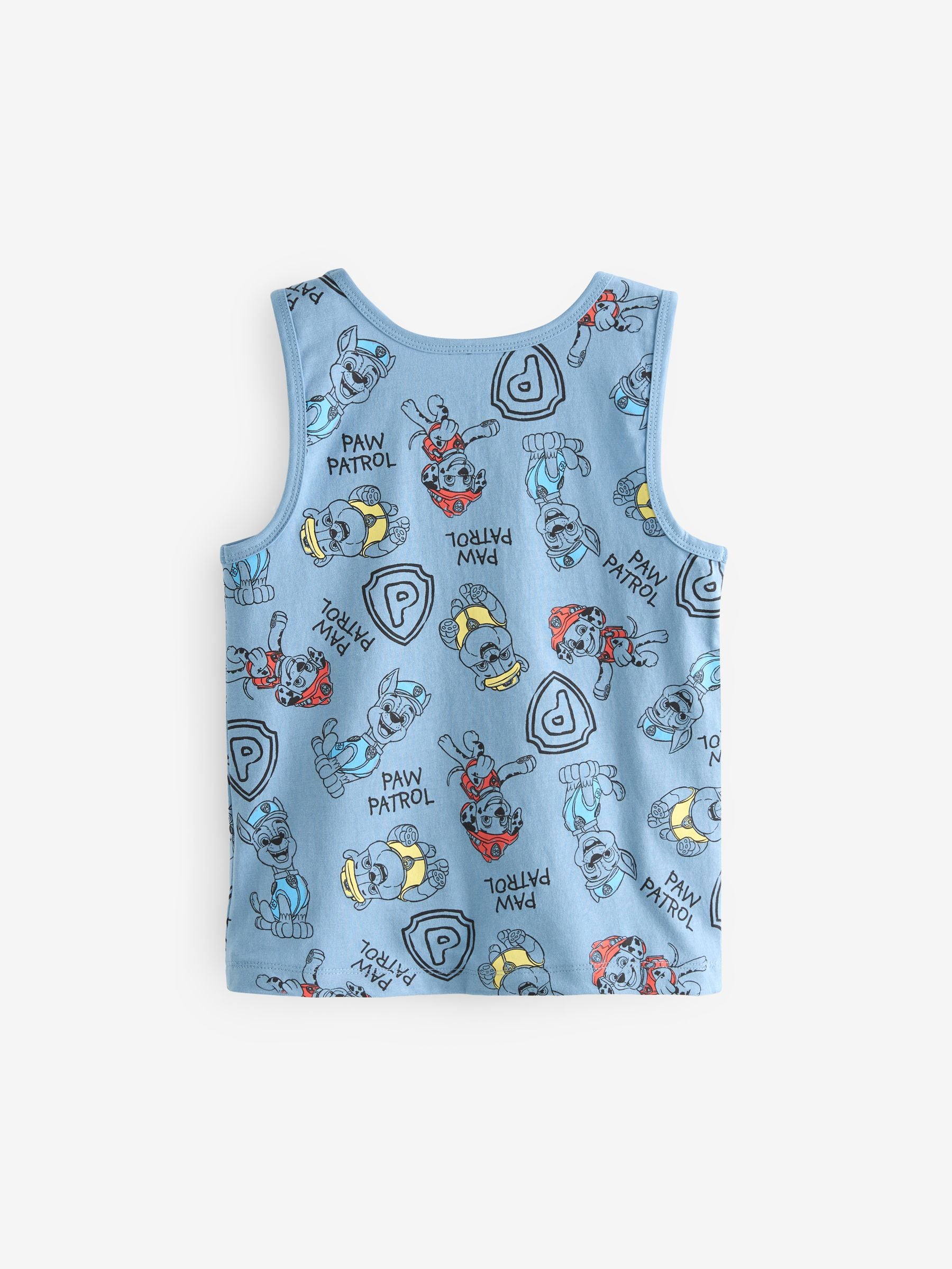 Dsiney Kidz - Paw Patrol 100% Cotton Vests 3 Pack (1.5-8yrs) image 3