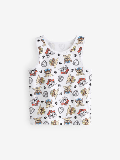 Dsiney Kidz - Paw Patrol 100% Cotton Vests 3 Pack (1.5-8yrs) image 5