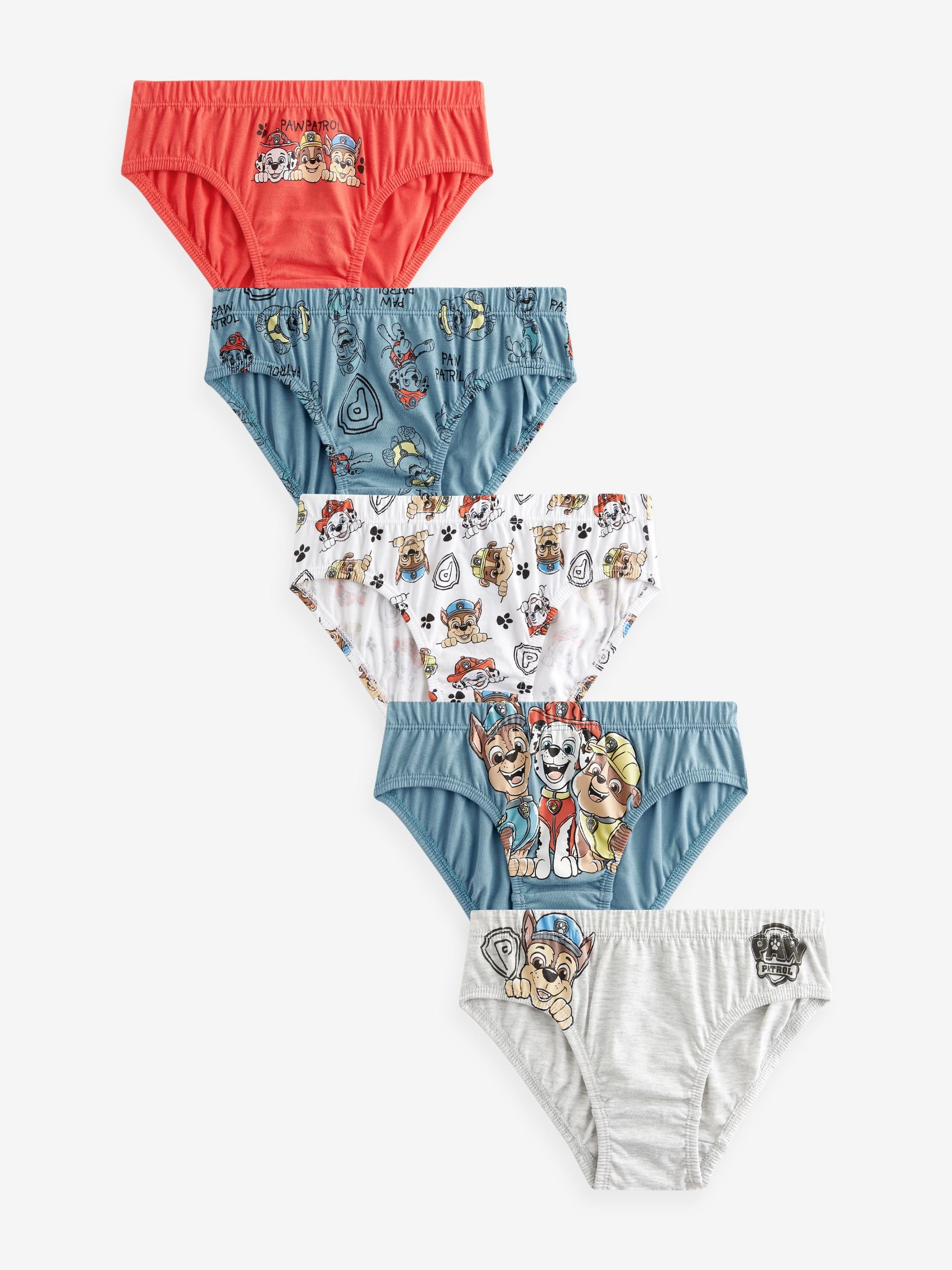 Dsiney Kidz - Paw Patrol Briefs 5 Pack (1.5-8yrs) image 1
