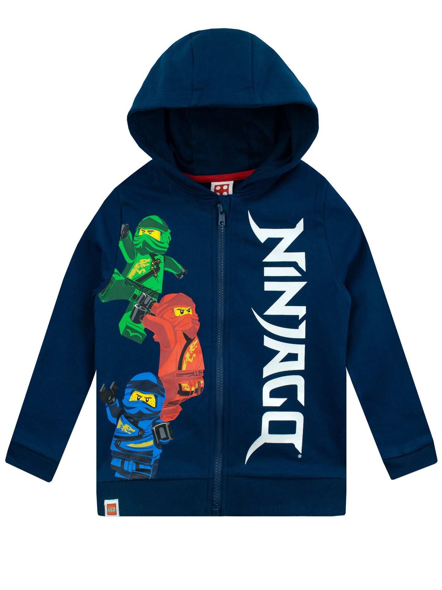 Dsiney Kidz - Character Blue 100% Cotton Lego Ninjago Hoodie image 2