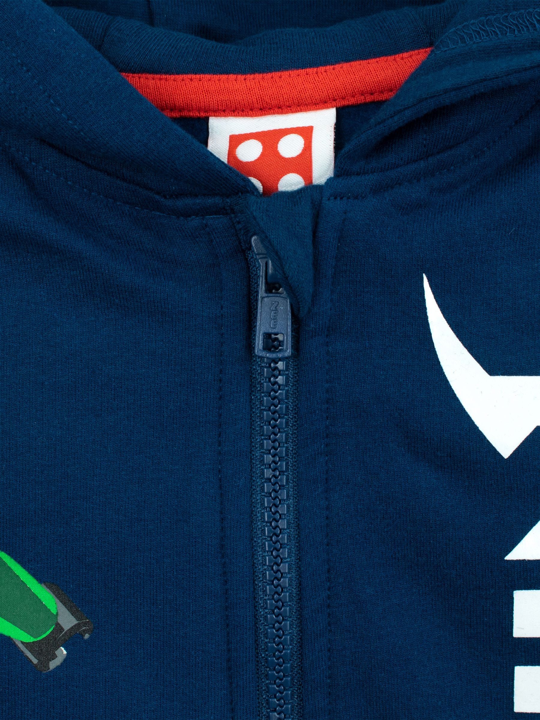 Dsiney Kidz - Character Blue 100% Cotton Lego Ninjago Hoodie image 4