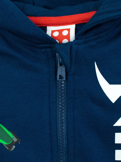 Dsiney Kidz - Character Blue 100% Cotton Lego Ninjago Hoodie image 4