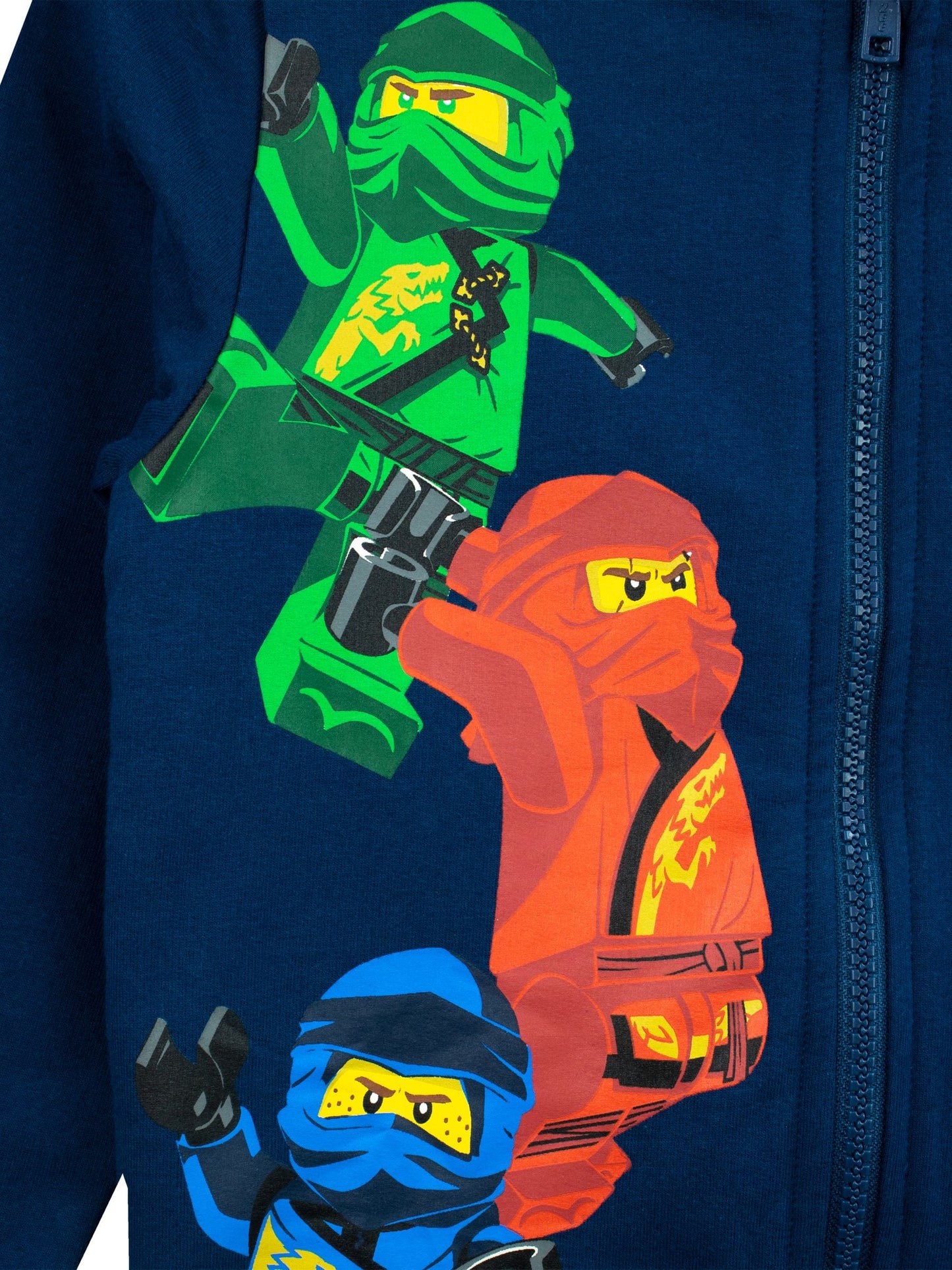 Dsiney Kidz - Character Blue 100% Cotton Lego Ninjago Hoodie image 5