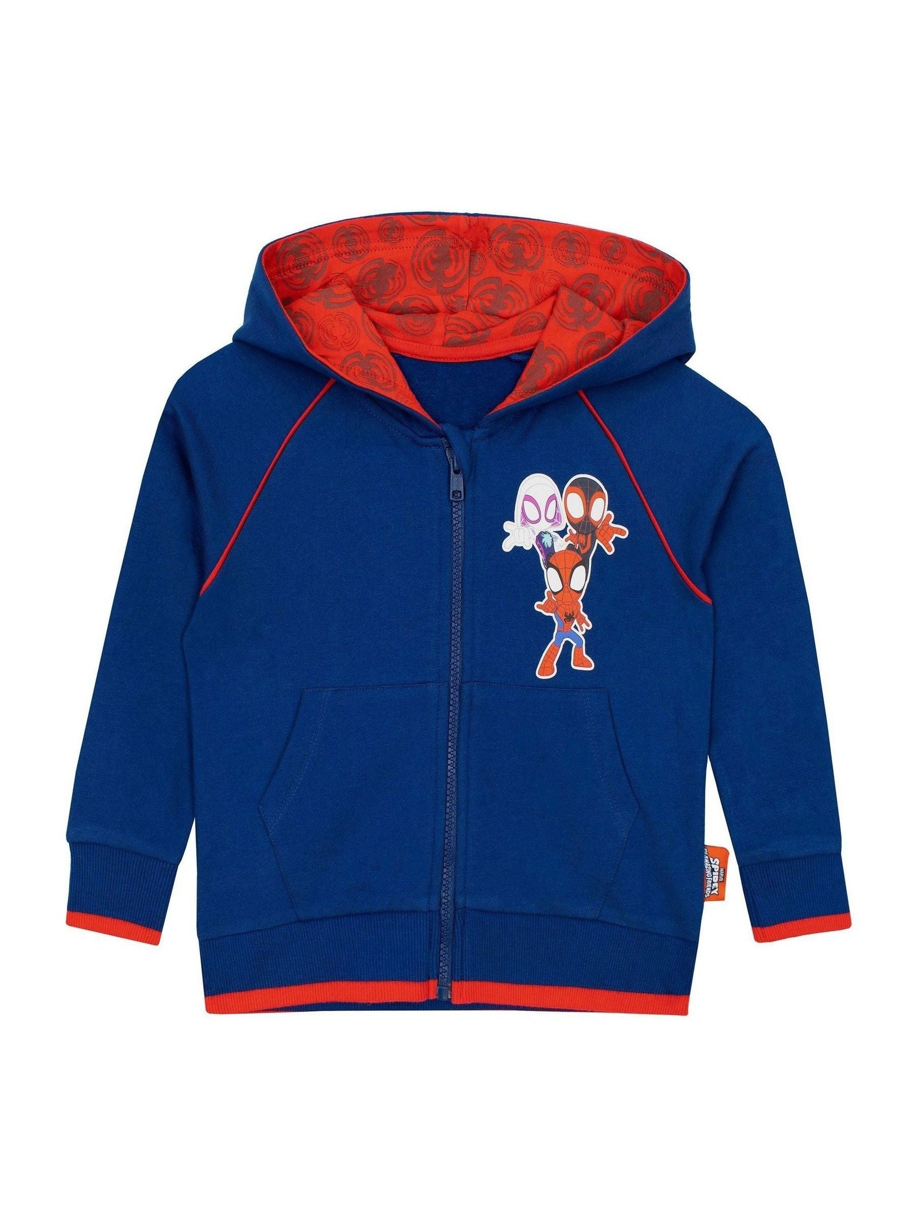 Dsiney Kidz - Character Blue 100% Cotton Spidey And His Amazing Friends Hoodie image 1