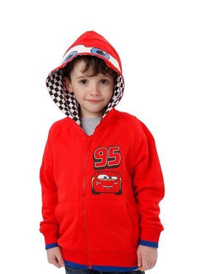 Dsiney Kidz - Character Red 100% Cotton Disney Cars Hoodie image 2