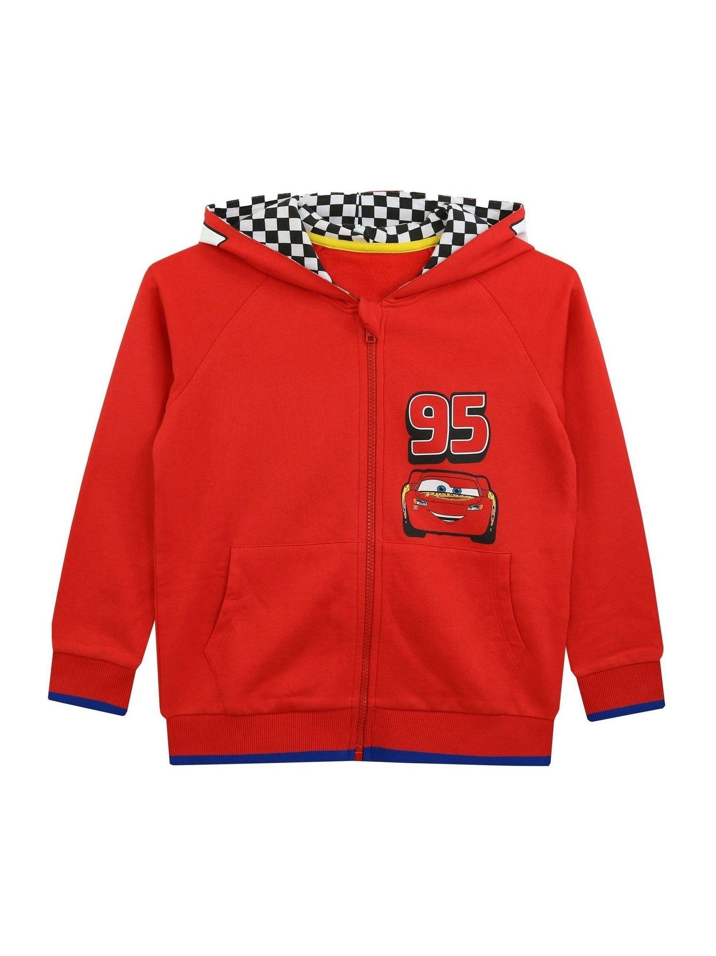 Dsiney Kidz - Character Red 100% Cotton Disney Cars Hoodie image 3