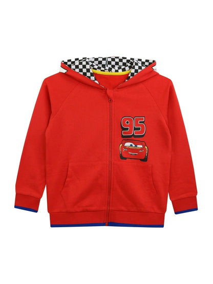 Dsiney Kidz - Character Red 100% Cotton Disney Cars Hoodie image 3
