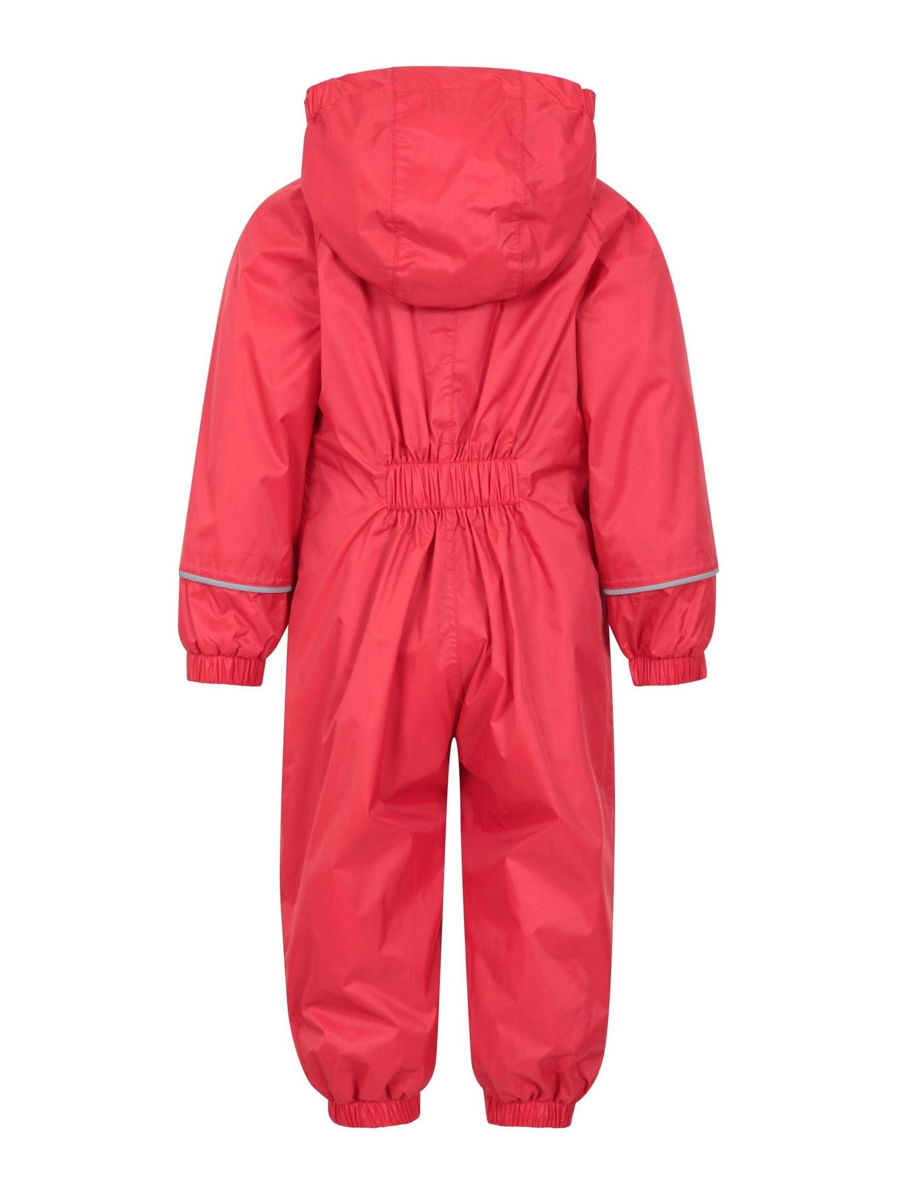 Dsiney Kidz - Mountain Warehouse Red Junior Spright Waterproof Puddlesuit image 3