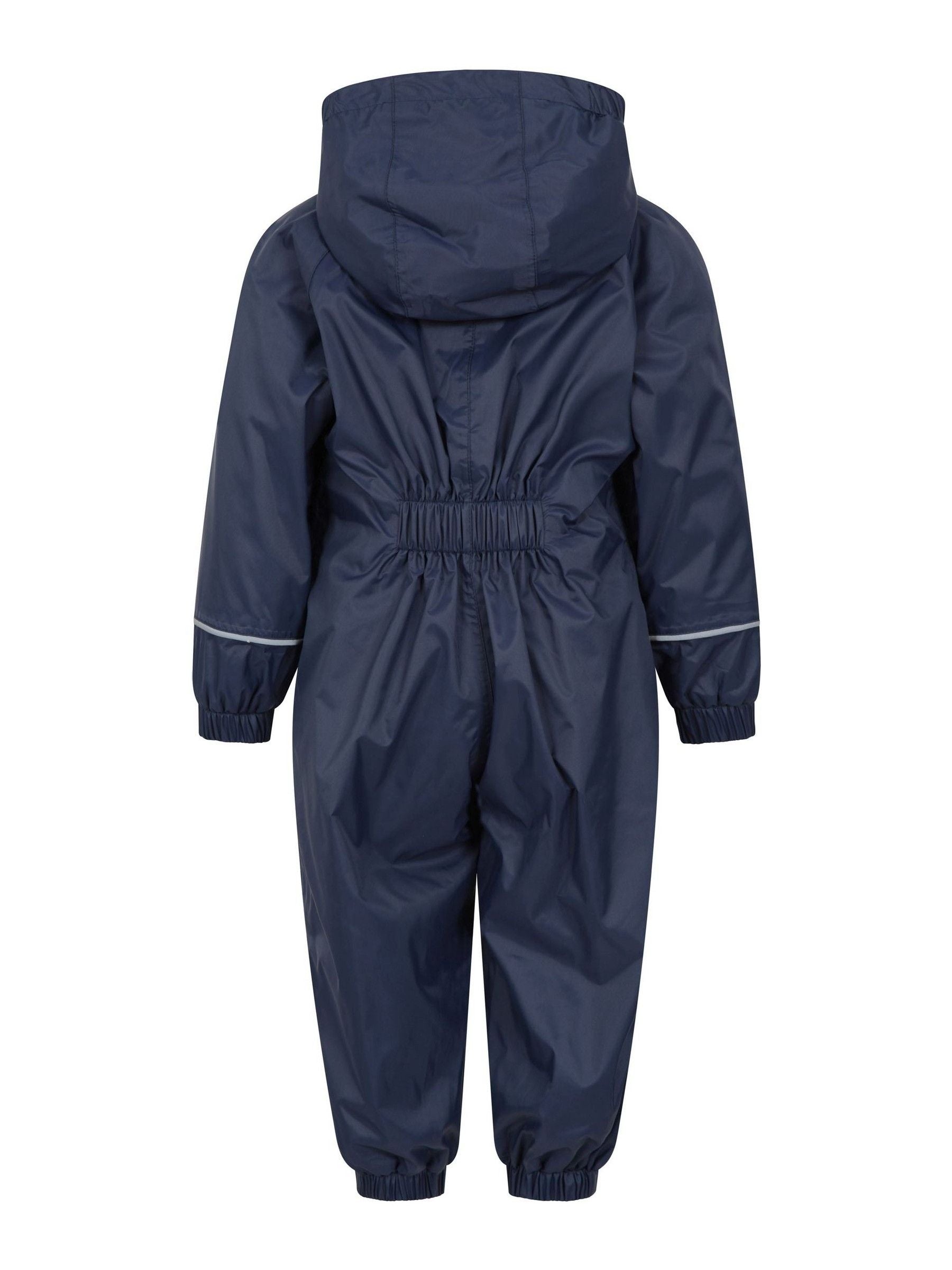 Dsiney Kidz - Mountain Warehouse Blue Junior Spright Waterproof Puddlesuit image 3