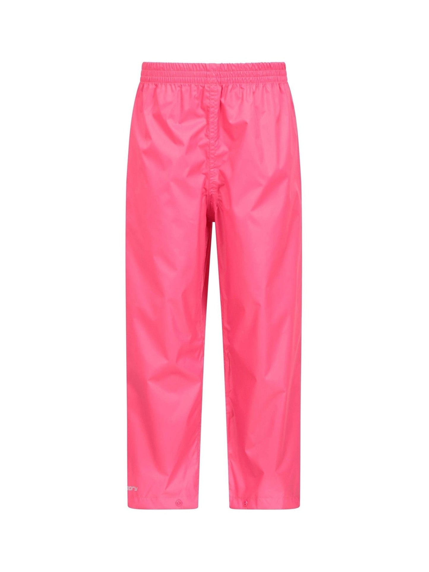 Mountain Warehouse Pink Pakka II Waterproof Overtrousers image 1