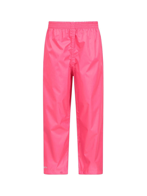 Mountain Warehouse Pink Pakka II Waterproof Overtrousers image 1
