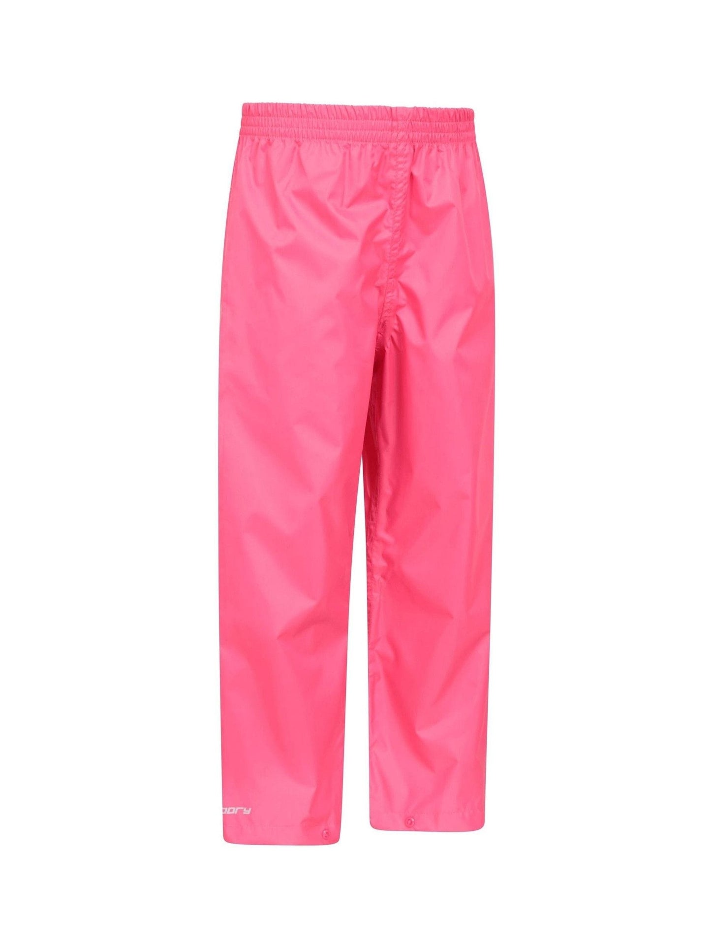 Mountain Warehouse Pink Pakka II Waterproof Overtrousers image 4