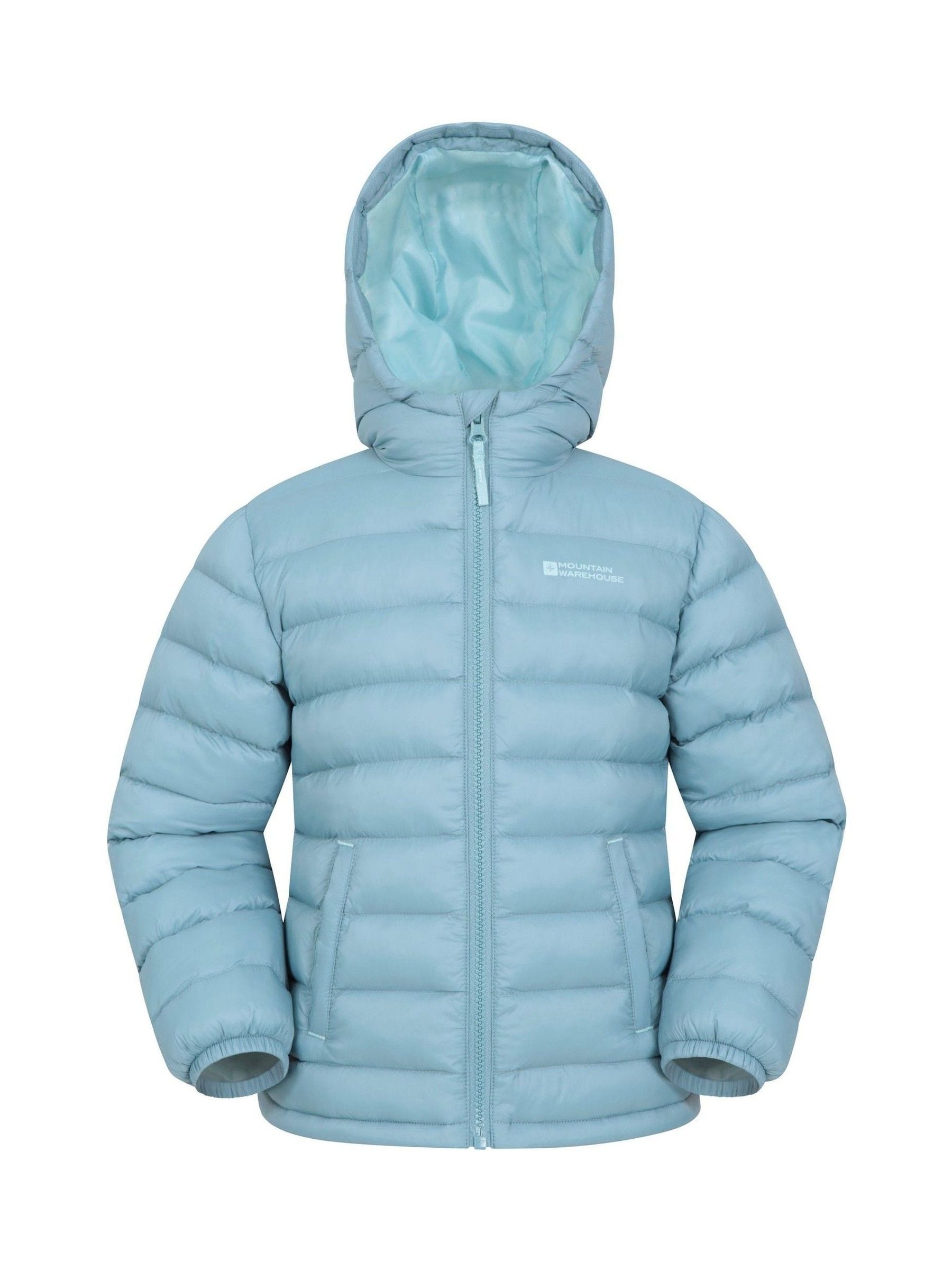 Dsiney Kidz - Mountain Warehouse Mid Blue Seasons II Water-Resistant Padded Jacket image 1