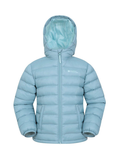 Dsiney Kidz - Mountain Warehouse Mid Blue Seasons II Water-Resistant Padded Jacket image 1