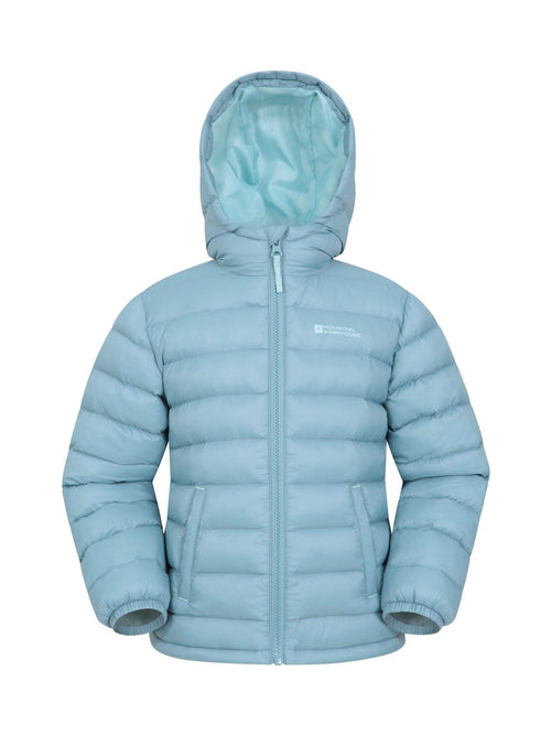 Dsiney Kidz - Mountain Warehouse Mid Blue Seasons II Water-Resistant Padded Jacket image 1