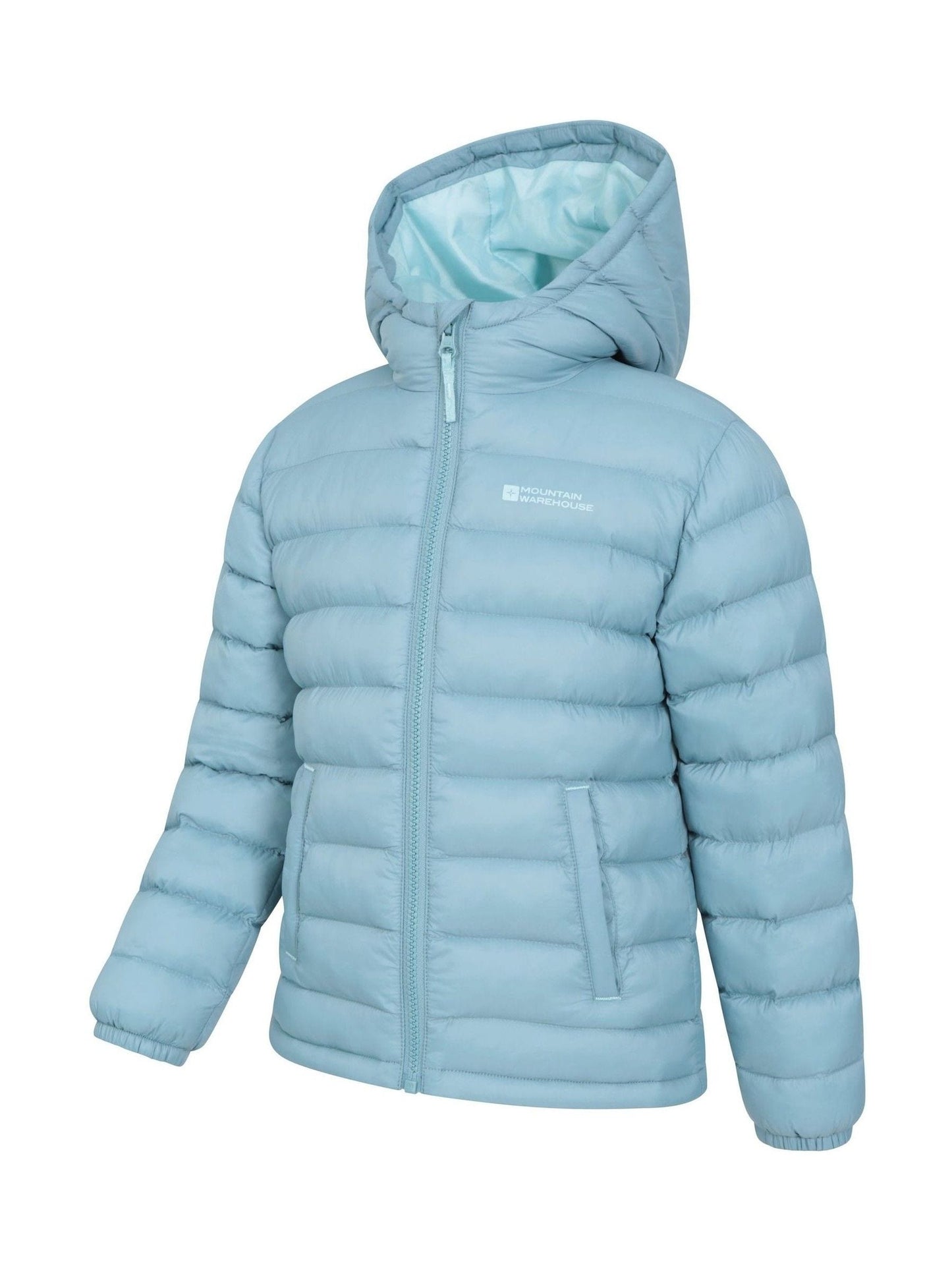 Dsiney Kidz - Mountain Warehouse Mid Blue Seasons II Water-Resistant Padded Jacket image 4