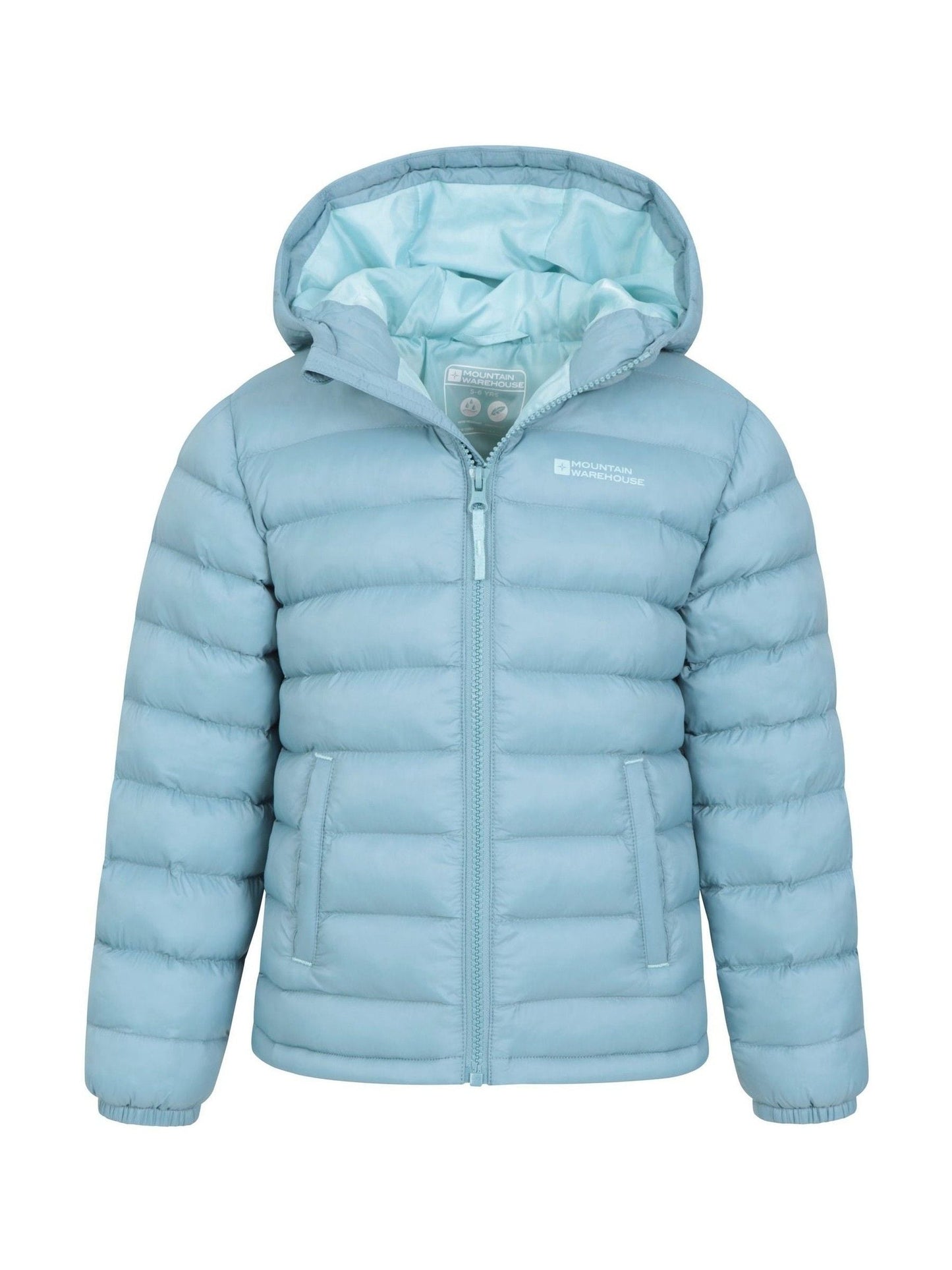Dsiney Kidz - Mountain Warehouse Mid Blue Seasons II Water-Resistant Padded Jacket image 5