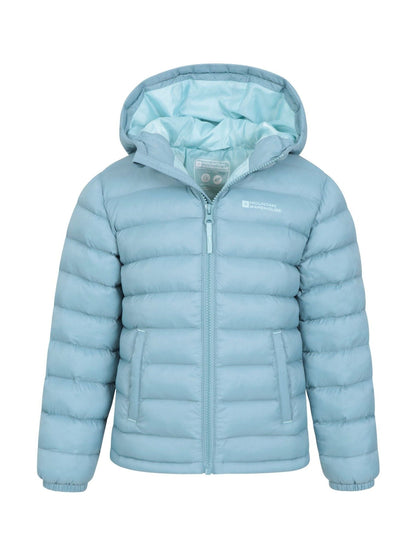 Dsiney Kidz - Mountain Warehouse Mid Blue Seasons II Water-Resistant Padded Jacket image 5