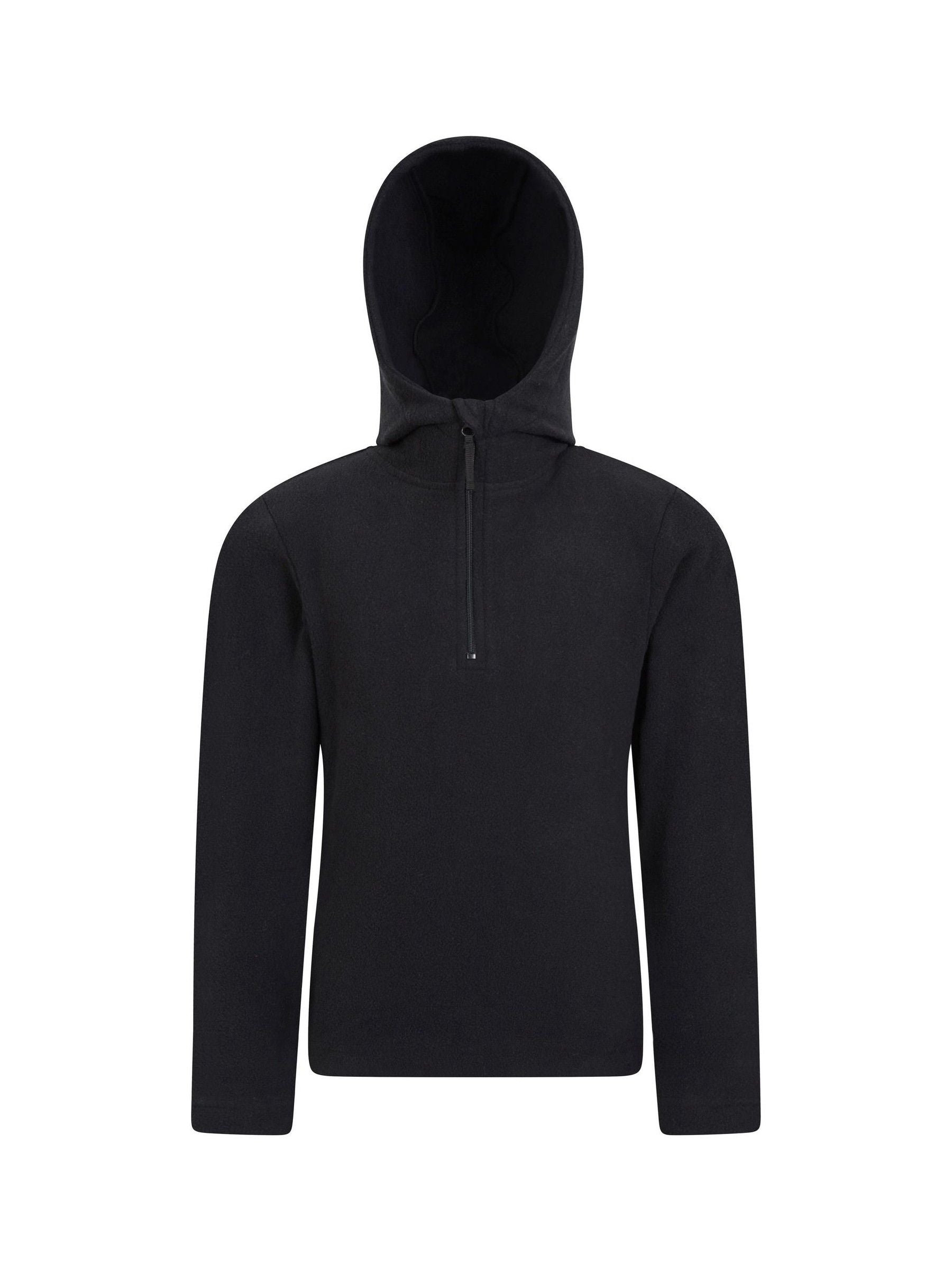 Dsiney Kidz - Mountain Warehouse Black Camber II Fleece Hoodie image 1