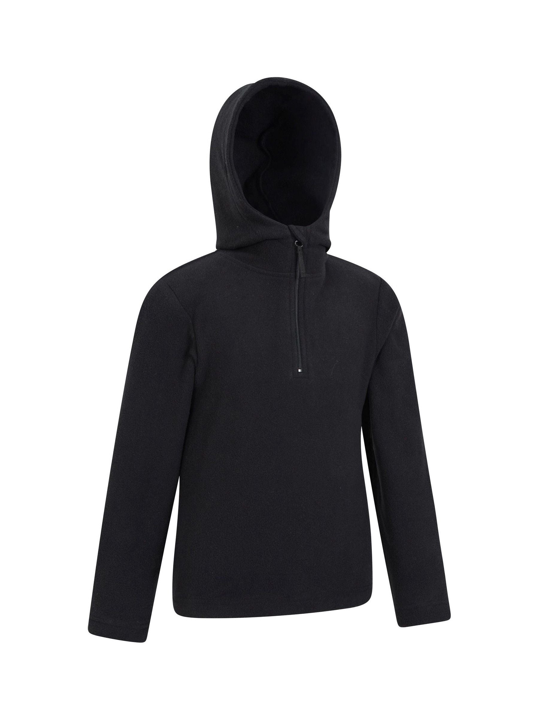 Dsiney Kidz - Mountain Warehouse Black Camber II Fleece Hoodie image 2