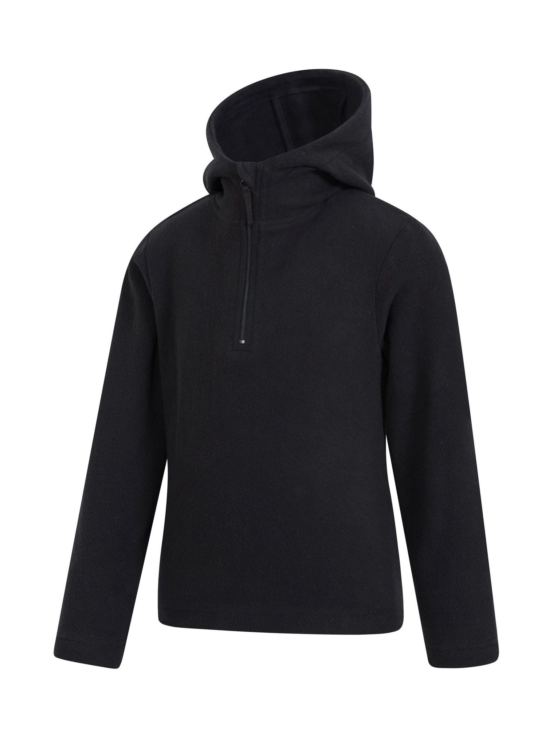 Dsiney Kidz - Mountain Warehouse Black Camber II Fleece Hoodie image 4