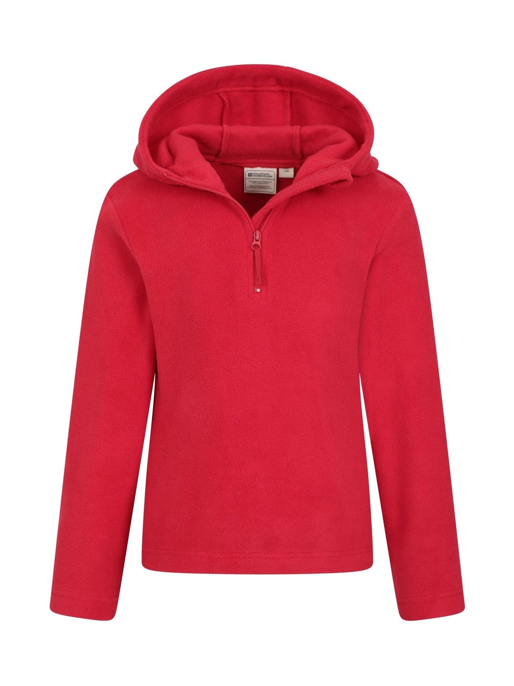 Dsiney Kidz - Mountain Warehouse Red Camber II Fleece Hoodie image 5