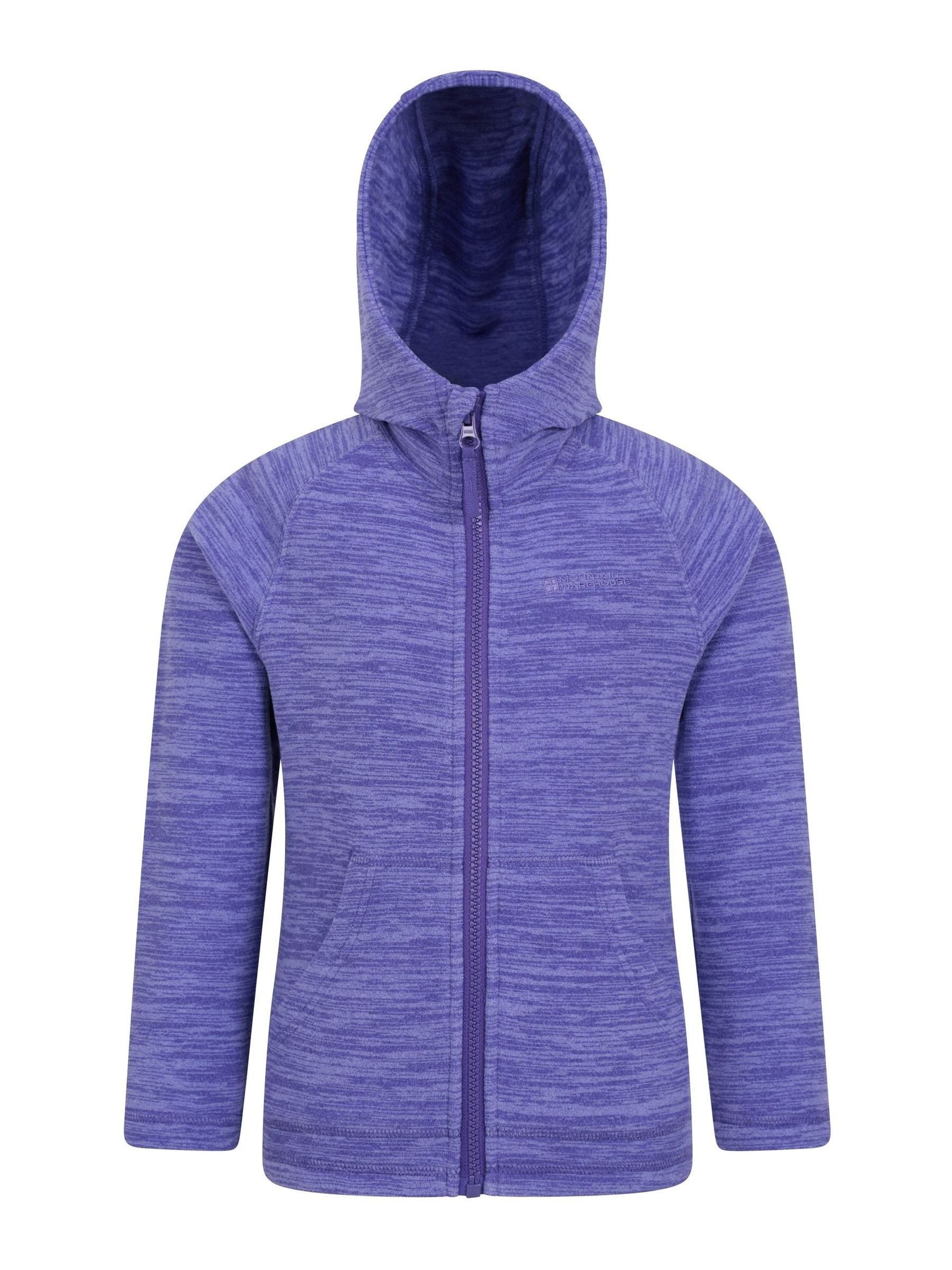 Dsiney Kidz - Mountain Warehouse Purple Snowdonia II Kids Hoodie image 1