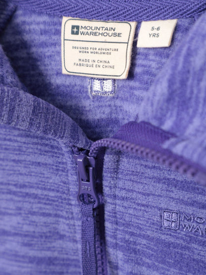 Dsiney Kidz - Mountain Warehouse Purple Snowdonia II Kids Hoodie image 5