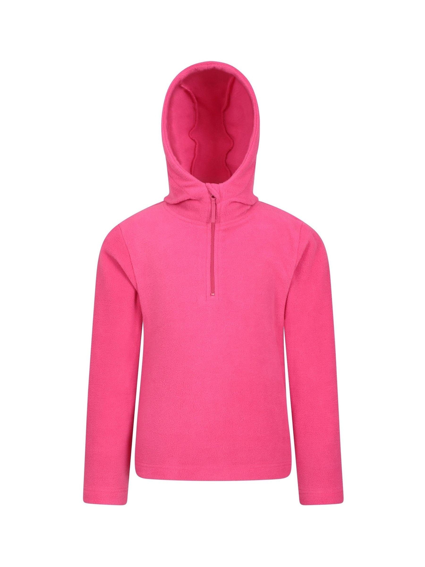 Dsiney Kidz - Mountain Warehouse Pink Camber II Fleece Hoodie image 1