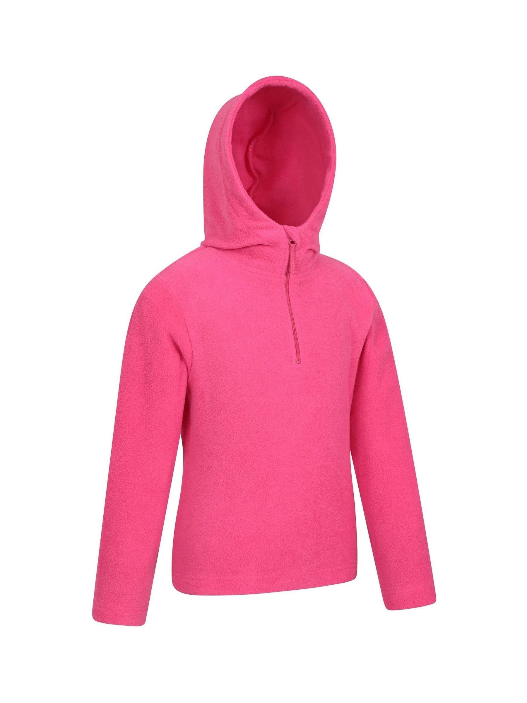 Dsiney Kidz - Mountain Warehouse Pink Camber II Fleece Hoodie image 2