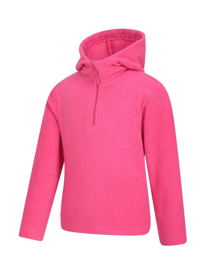 Dsiney Kidz - Mountain Warehouse Pink Camber II Fleece Hoodie image 4