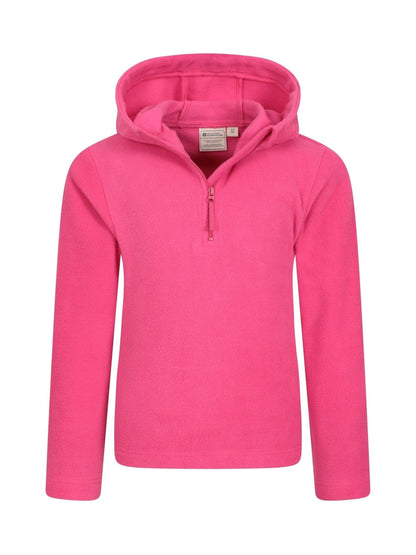 Dsiney Kidz - Mountain Warehouse Pink Camber II Fleece Hoodie image 5