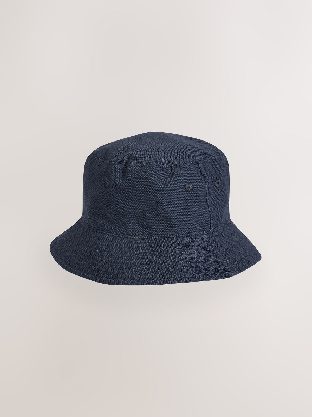 Navy Blue Cotton Canvas Bucket Hat (3mths-16yrs) - image 1