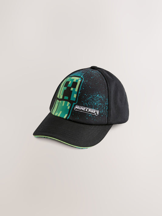 Minecraft Creeper 100% Cotton Cap (3-16yrs) image 1