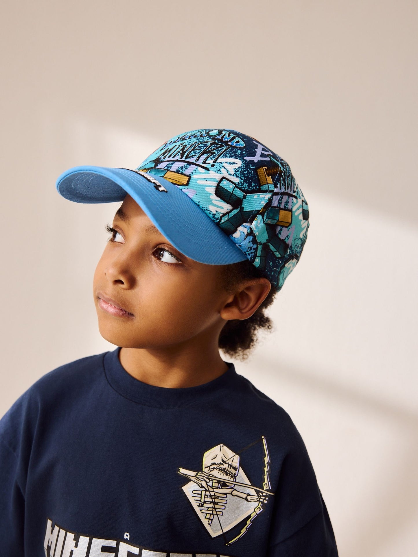 Minecraft Grafitti Cotton Cap (3-16yrs) image 2
