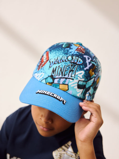 Minecraft Grafitti Cotton Cap (3-16yrs) image 1