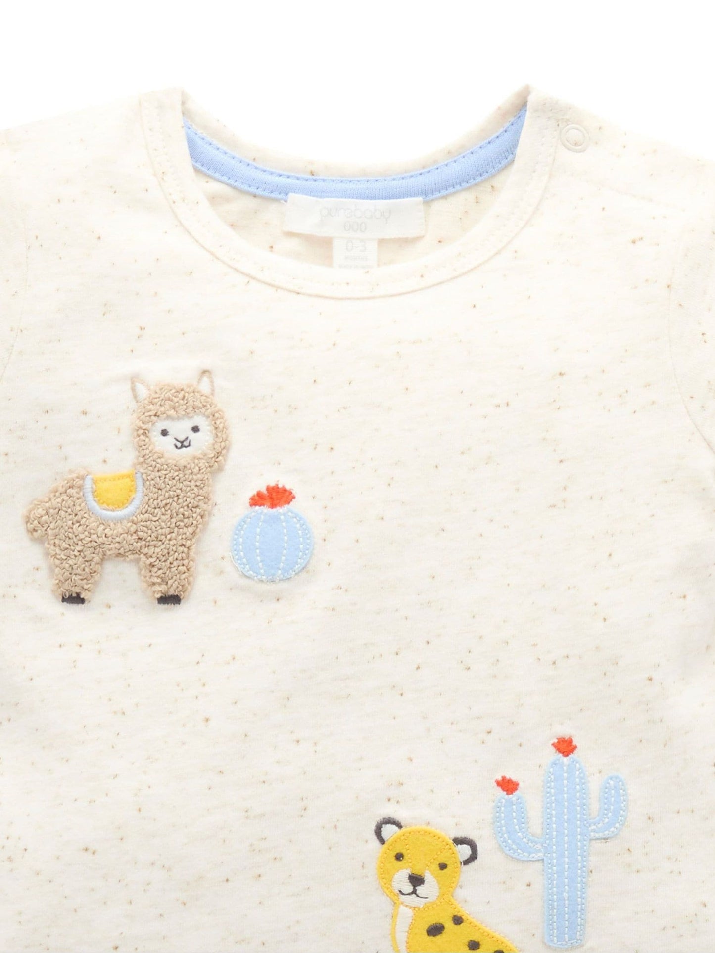 Purebaby Blue Gingham Shorts and T-Shirt Set image 6