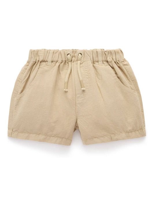 Purebaby Natural Linen Blend Shorts image 2
