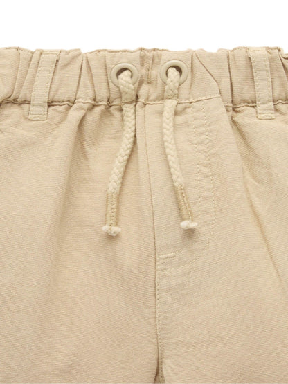 Dsiney Kidz - Purebaby Natural Linen Blend Shorts image 4