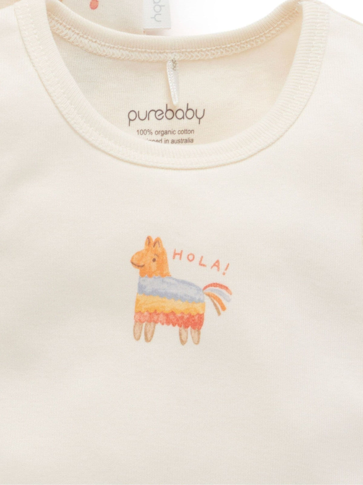 Dsiney Kidz - Purebaby Blue Short Sleeve Bodysuits 2 Pack image 4