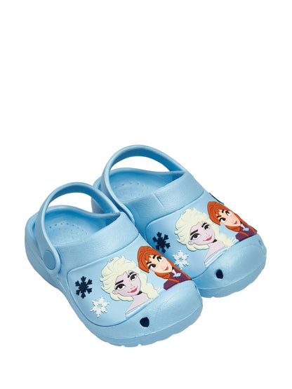 Character Blue Frozen Clogs image 2