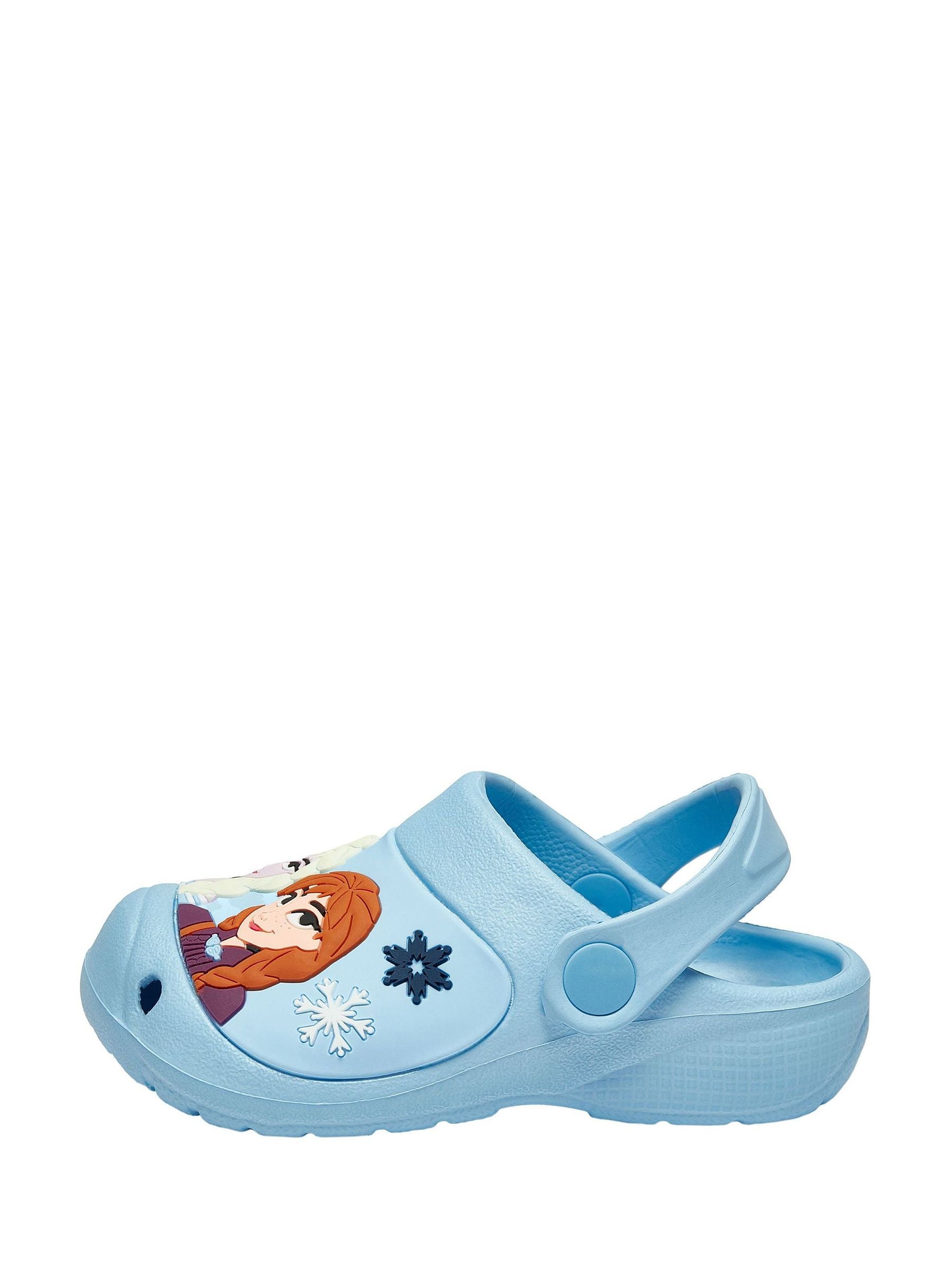 Character Blue Frozen Clogs image 5