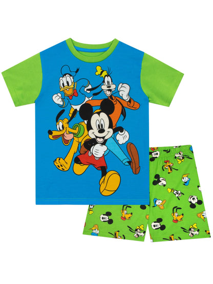 Dsiney Kidz - Mickey Mouse Green Mickey Mouse Short Pyjamas image 1