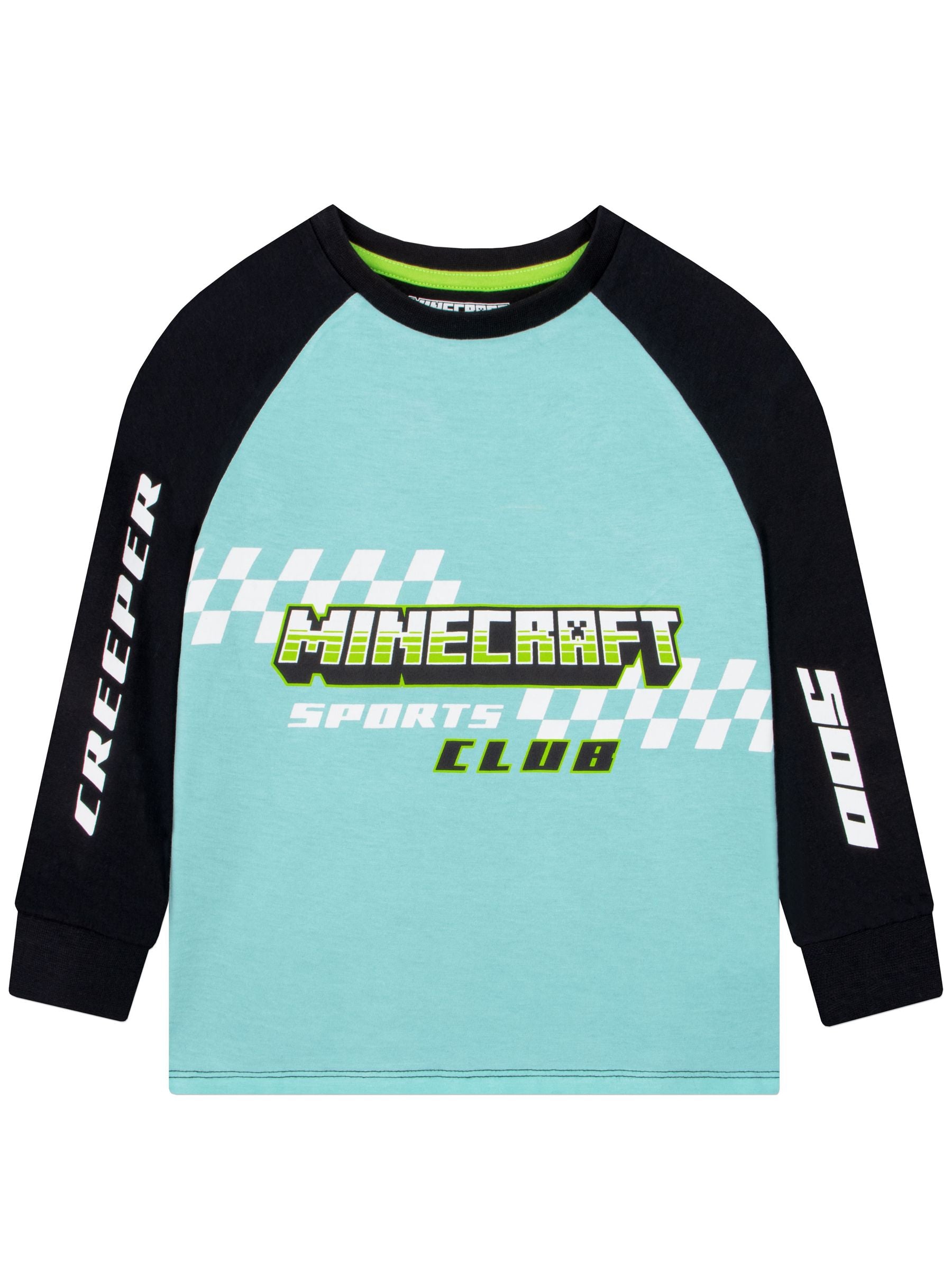 Dsiney Kidz - Minecraft Black Blue Character Short Pyjamas image 8
