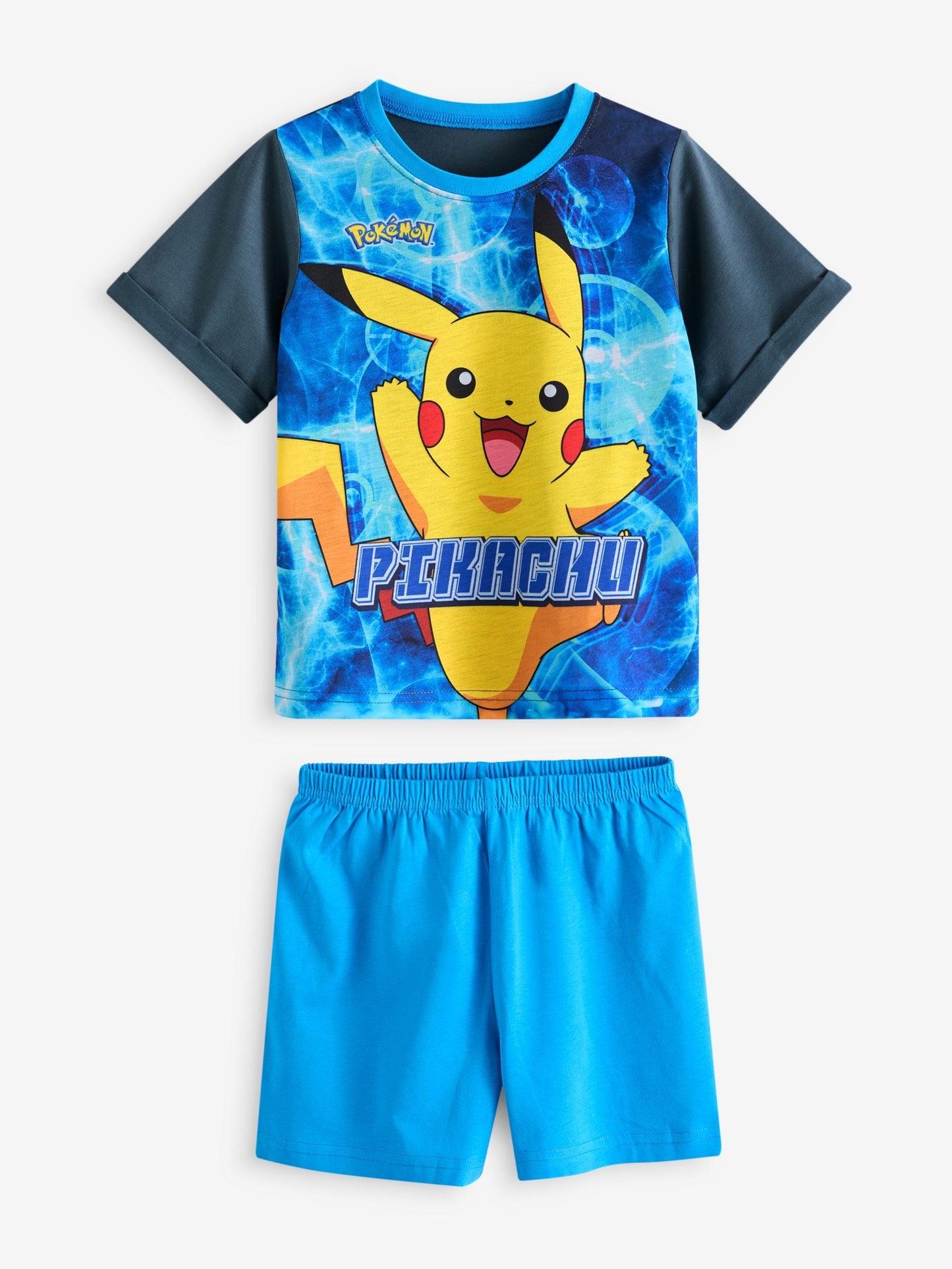 Dsiney Kidz - Pokemon Sky Blue Character Short Pyjamas image 1