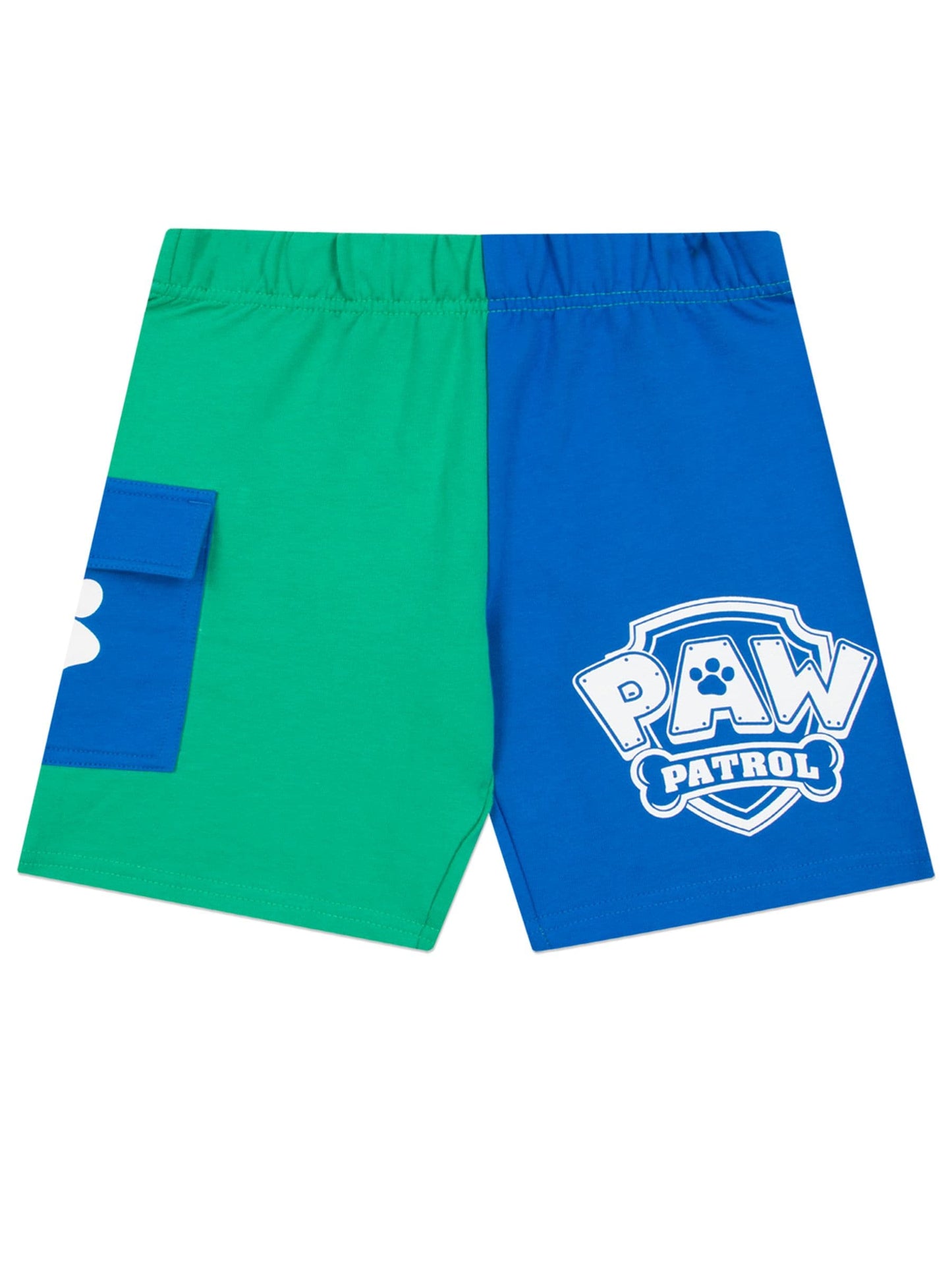 Character Grey Paw Patrol 100% Cotton T-Shirt and Shorts Set image 3
